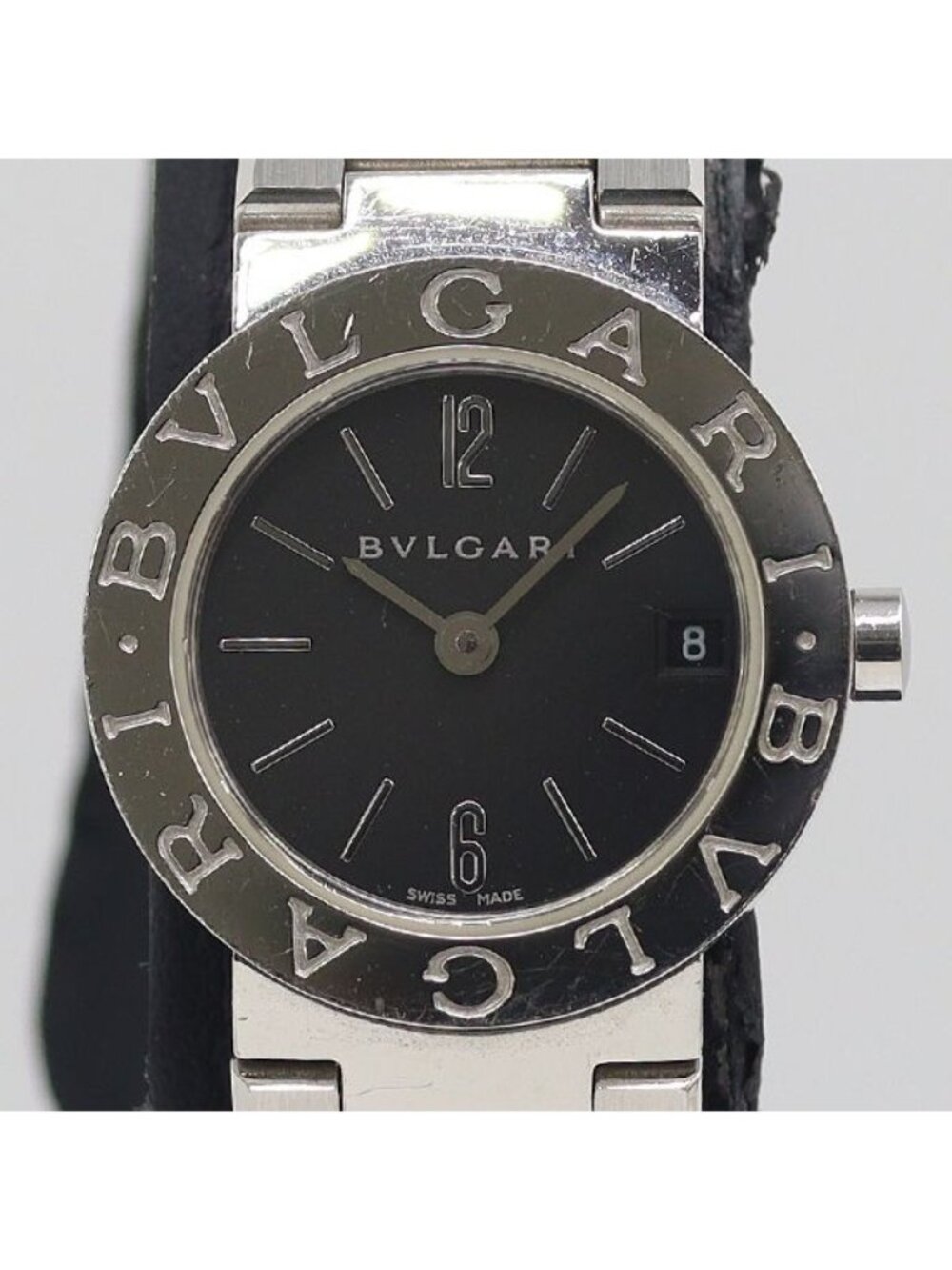 Bvlgari Bulgari Date Black Dial Watch